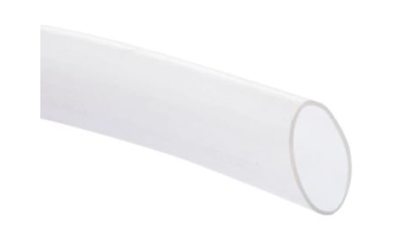 HellermannTyton Halogen Free Heat Shrink Tubing, Clear 38.1mm Sleeve Dia. x 1m Length 2:1 Ratio, TCN24 Series