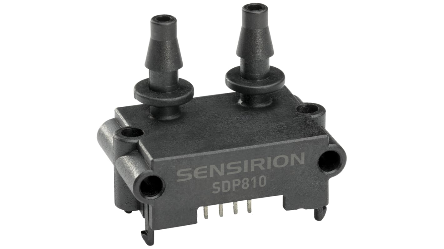 Sensirion 压差传感器芯片, PCB安装, 4针, 最大过载1bar, 最大工作+500Pa, 最高+85 °C