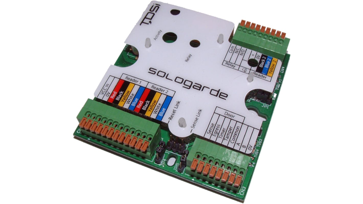 Unidad de control de acceso TDSi serie SOLOgarde, incluye