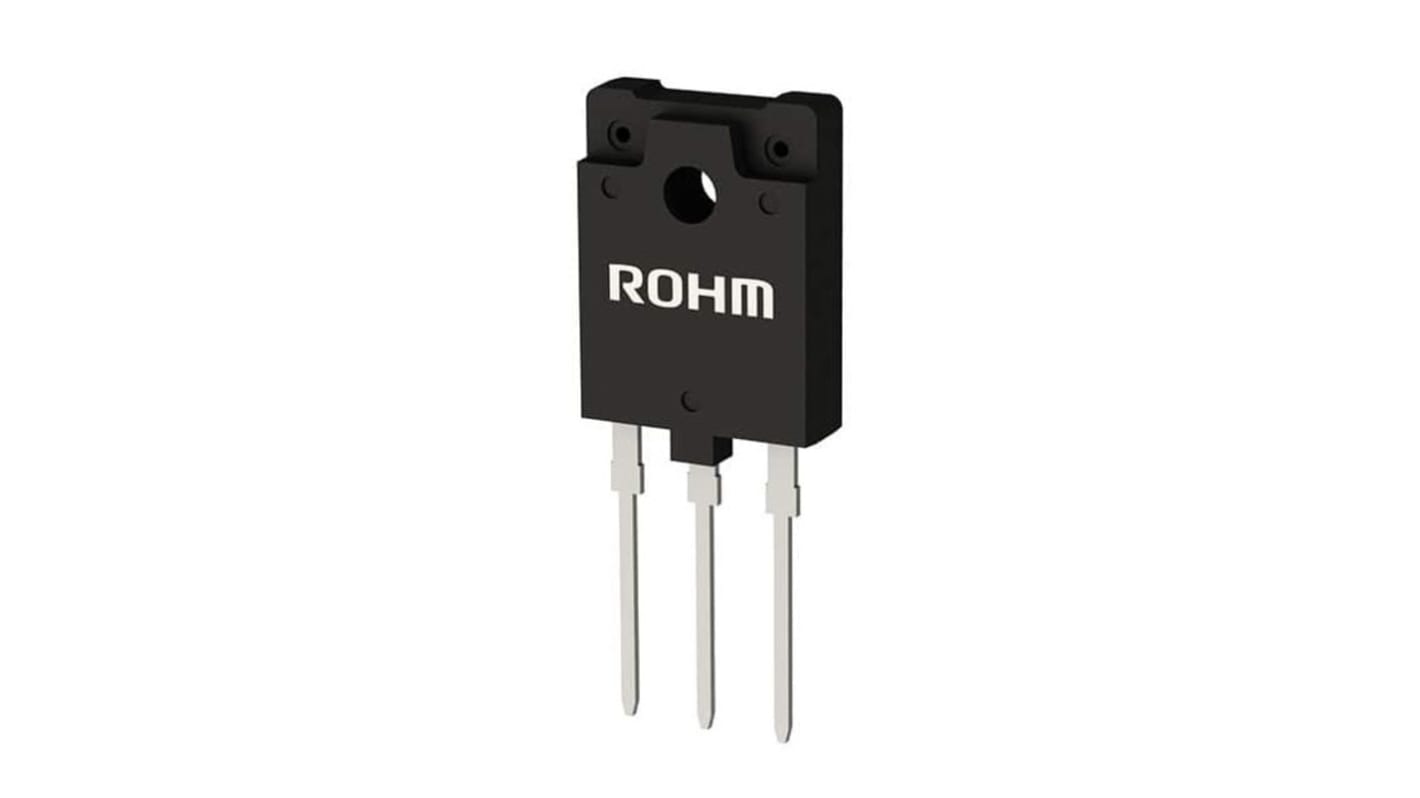 ROHM SCT2H12NZ N-Channel MOSFET, 3.7 A, 1700 V, 3-Pin TO-3PFM SCT2H12NZGC11