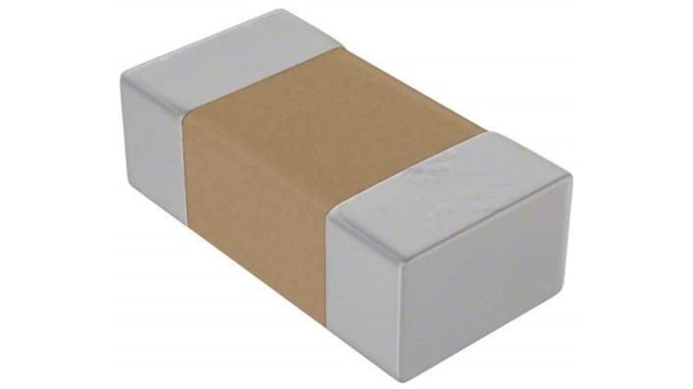 KEMET, C, SMD MLCC, Vielschicht Keramikkondensator X7R, 100nF ±10% / 50V dc, Gehäuse 1206 (3216M)
