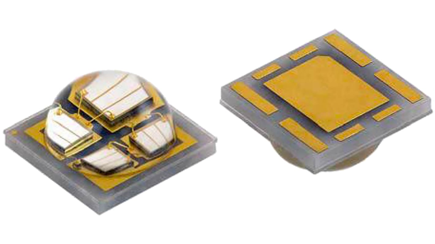 VLMU5200-405-140 Vishay, VLMU5200 Series 4 UV LED, 410nm 4400mW 140 °, 9-Pin Surface Mount package