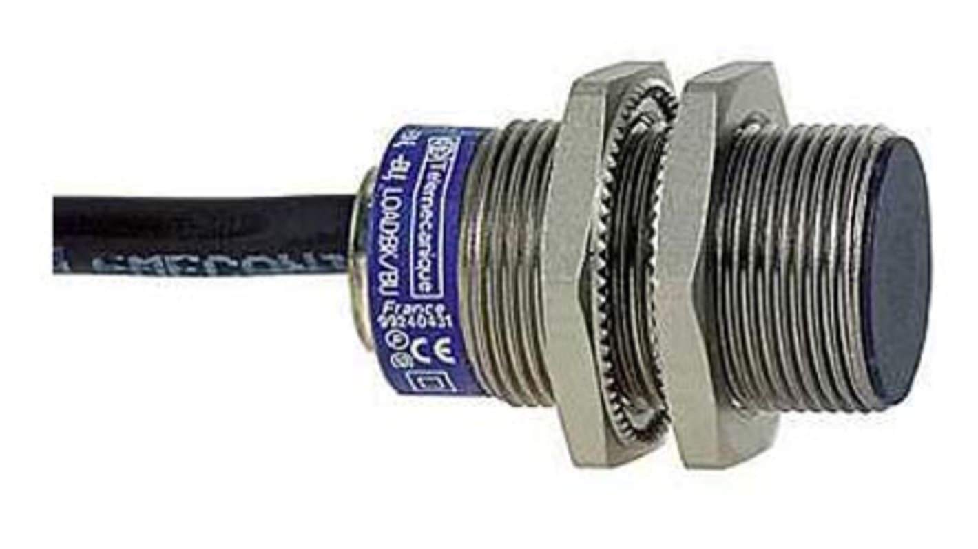 Rs-Online Sensore di prossimità Cilindro filettato Telemecanique Sensors M18 rilevamento 5 mm 12 → 24 V c.c