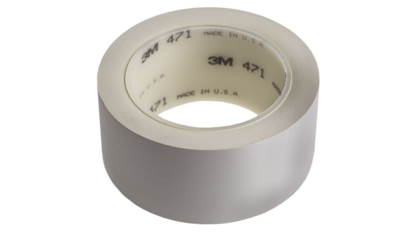 3M Scotch 471 White Vinyl 33m Lane Marking Tape, 0.13mm Thickness