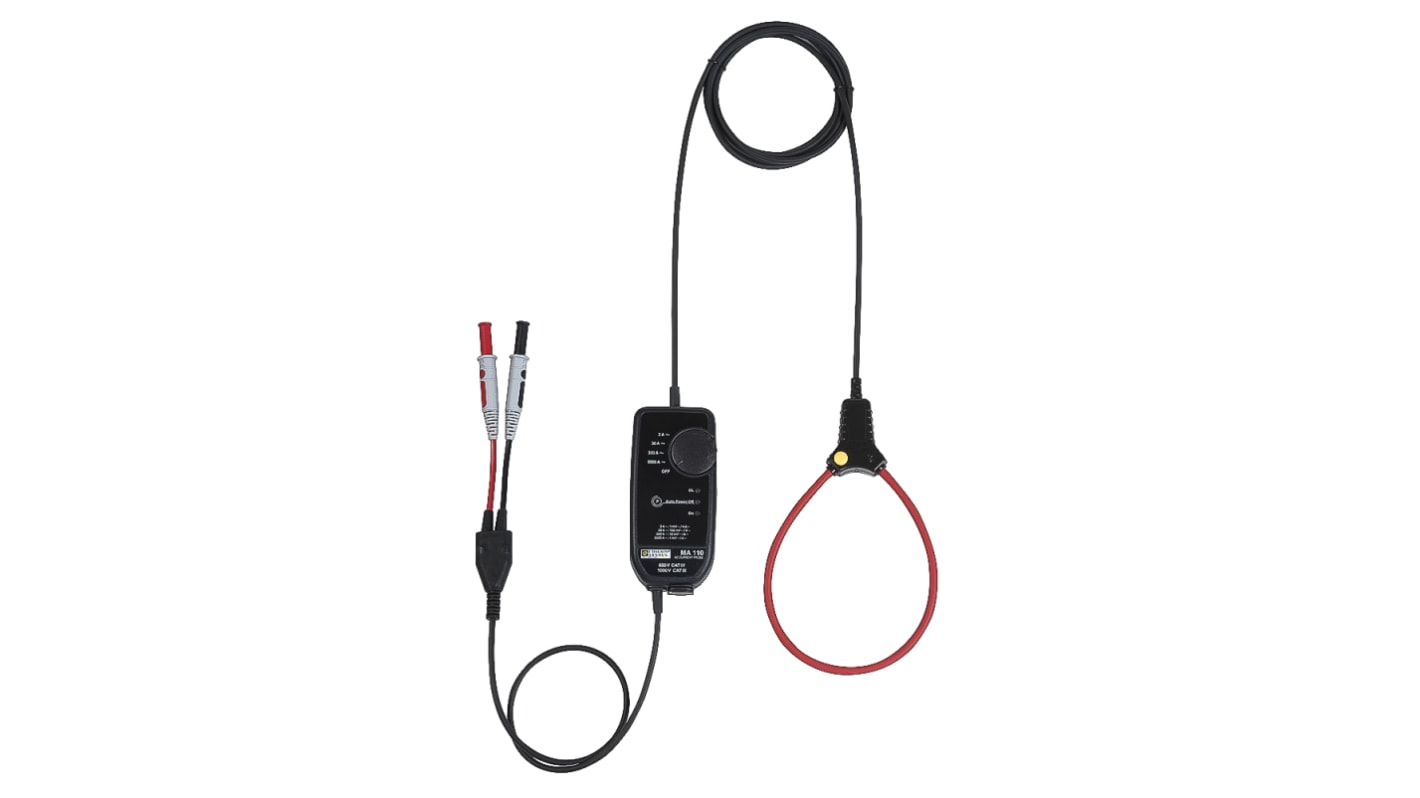 Pinza di corrente per multimetro c.a. Chauvin Arnoux MiniFlex MA110-350, Cert. ISO