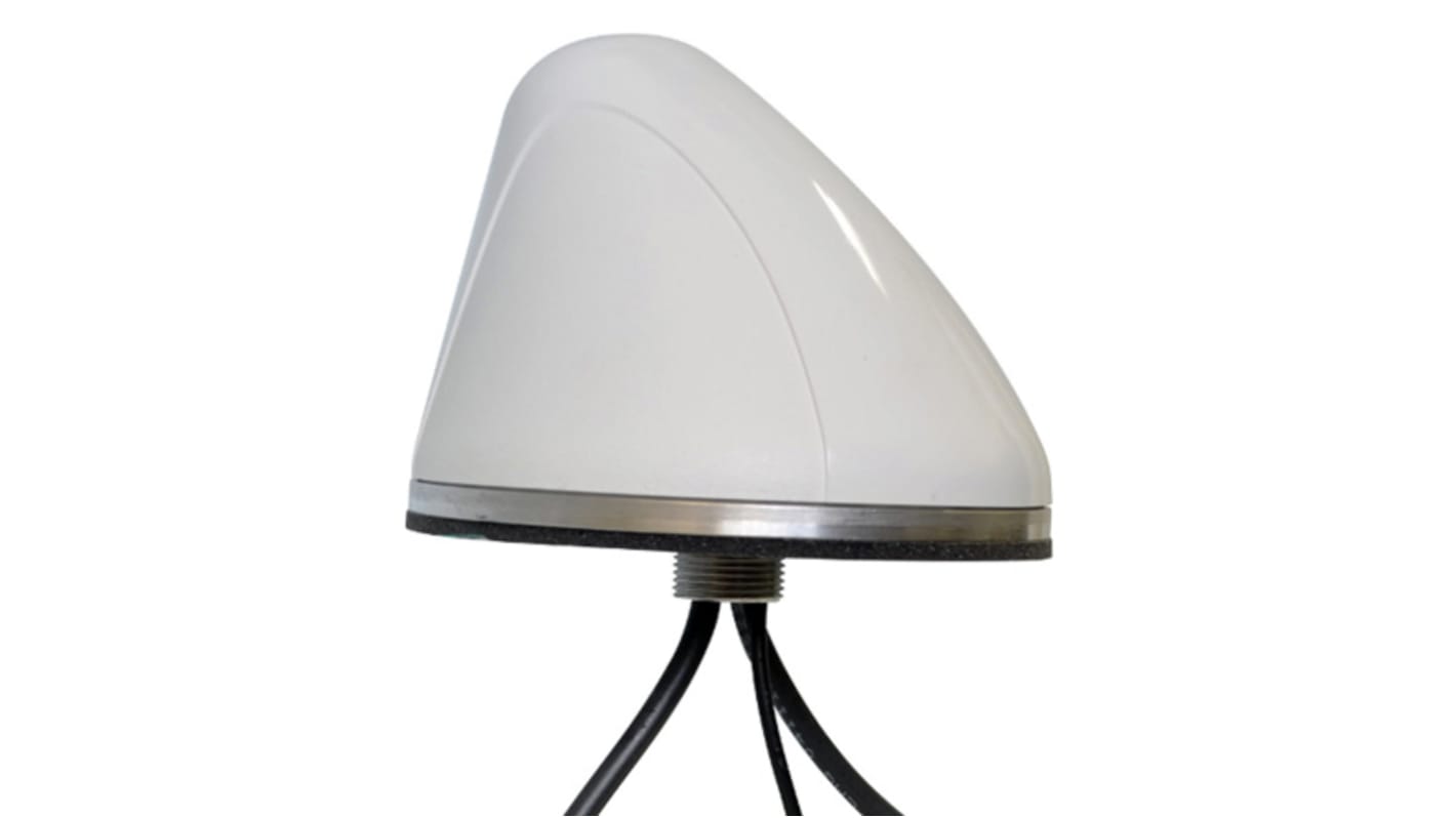 Mobilemark SMW-311-3C3C2C-WHT-180 Dome Multiband Antenna, 2G (GSM/GPRS), 3G (UTMS), 4G (LTE), GPS, WiFi (Dual Band)