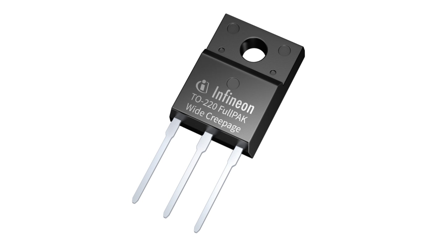 Infineon CoolMOS™ CE N-Channel MOSFET, 10.3 A, 600 V, 3-Pin TO-220 FP IPAW60R600CEXKSA1