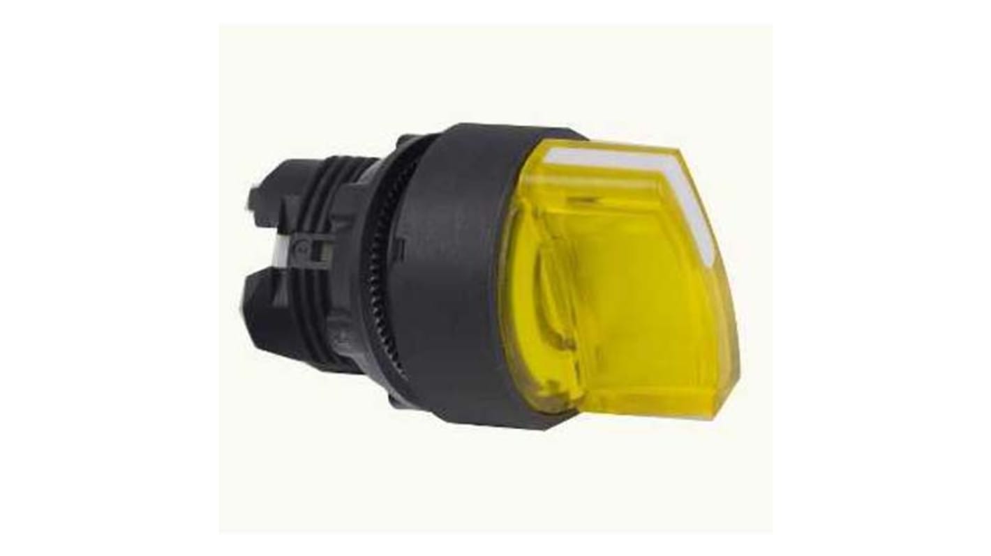 Cabezal de interruptor selector ZB5AK1283 Schneider Electric, 2 Posiciones, Enclavamiento