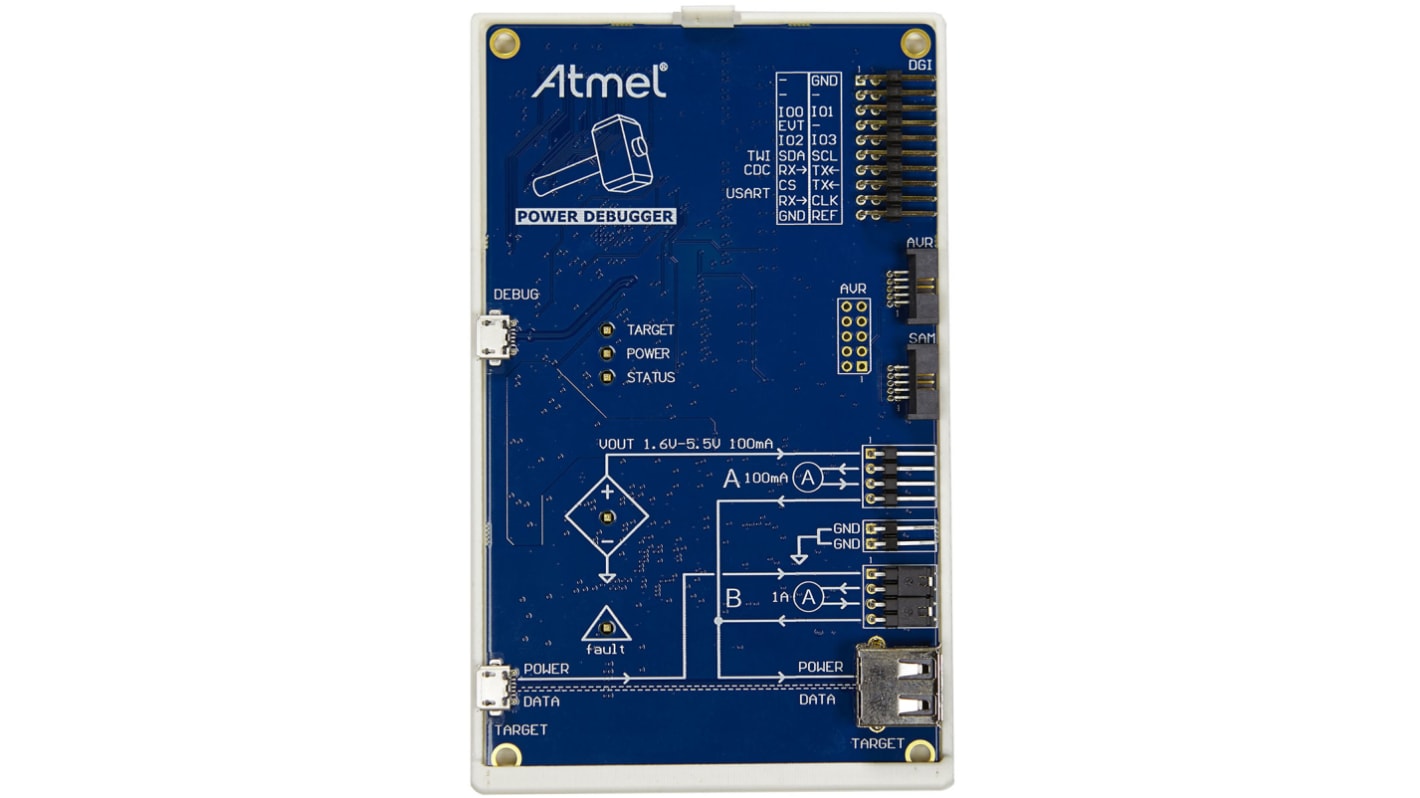 Microchip ATPOWERDEBUGGER, para ARM Cortex-M de depuración y programación