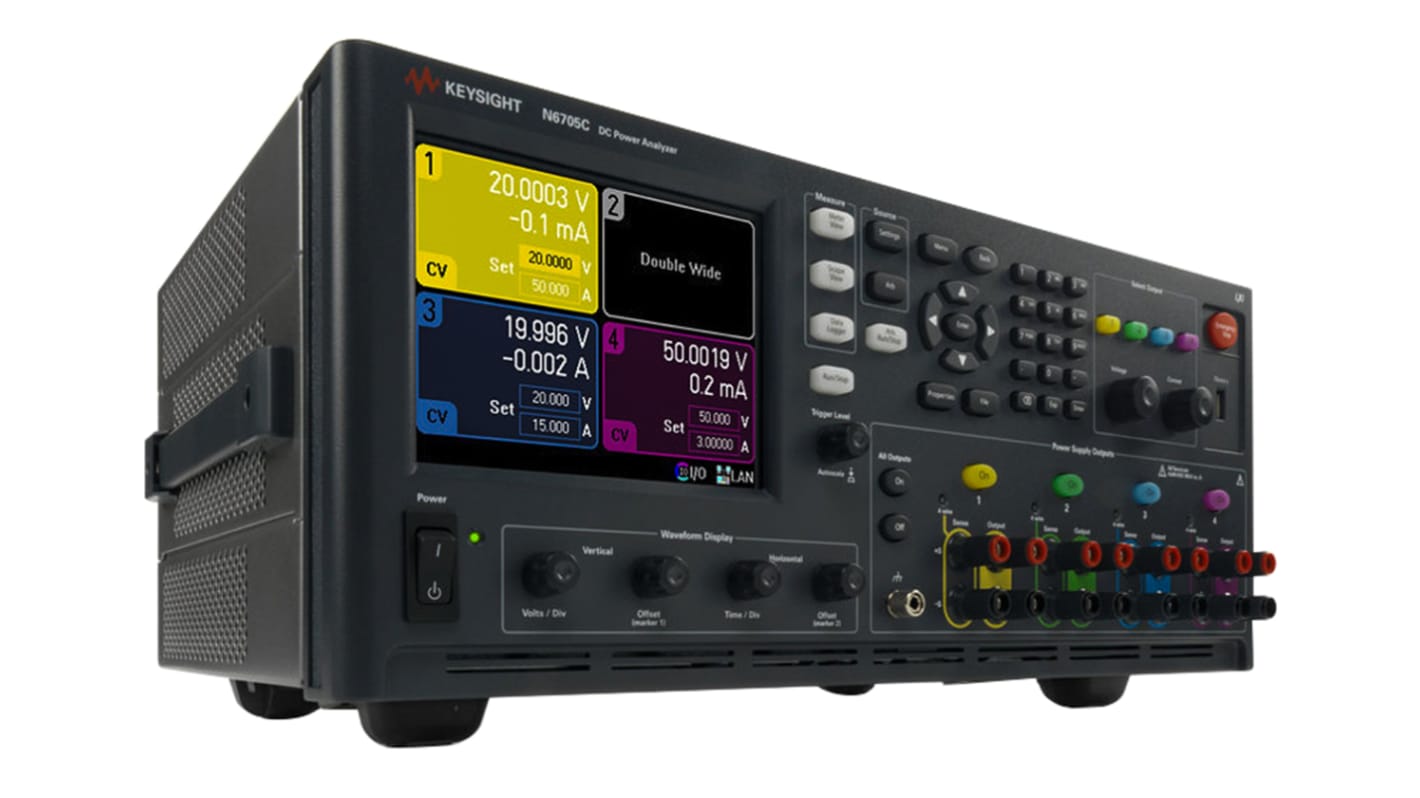 Analyzátor stejnosměrného napájení, číslo modelu: N6705C Keysight Technologies