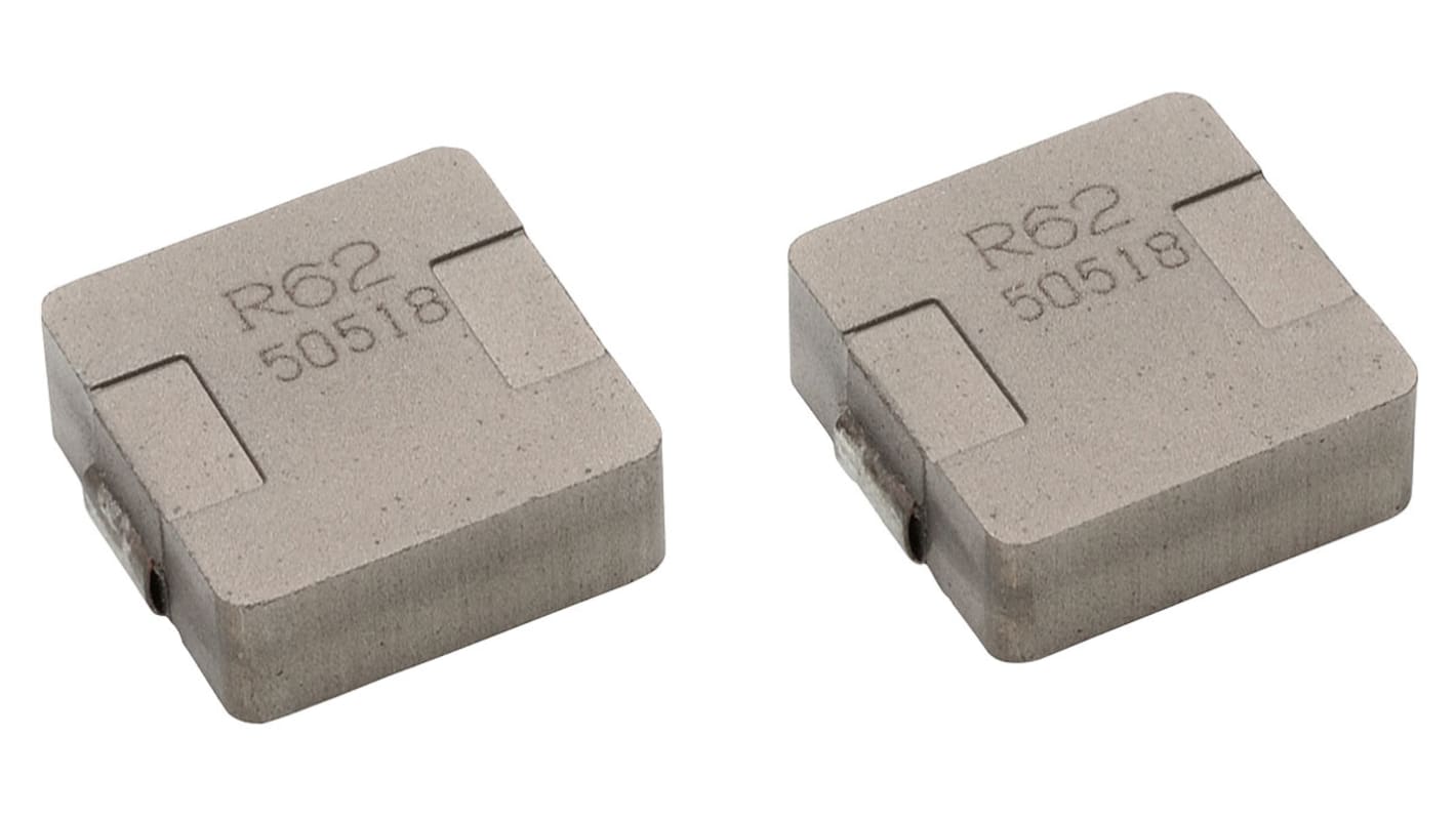 TDK, SPM, 6530 Shielded Wire-wound SMD Inductor with a Metallic Magnetic Core, 10 μH ±20% Shielded 3.6A Idc