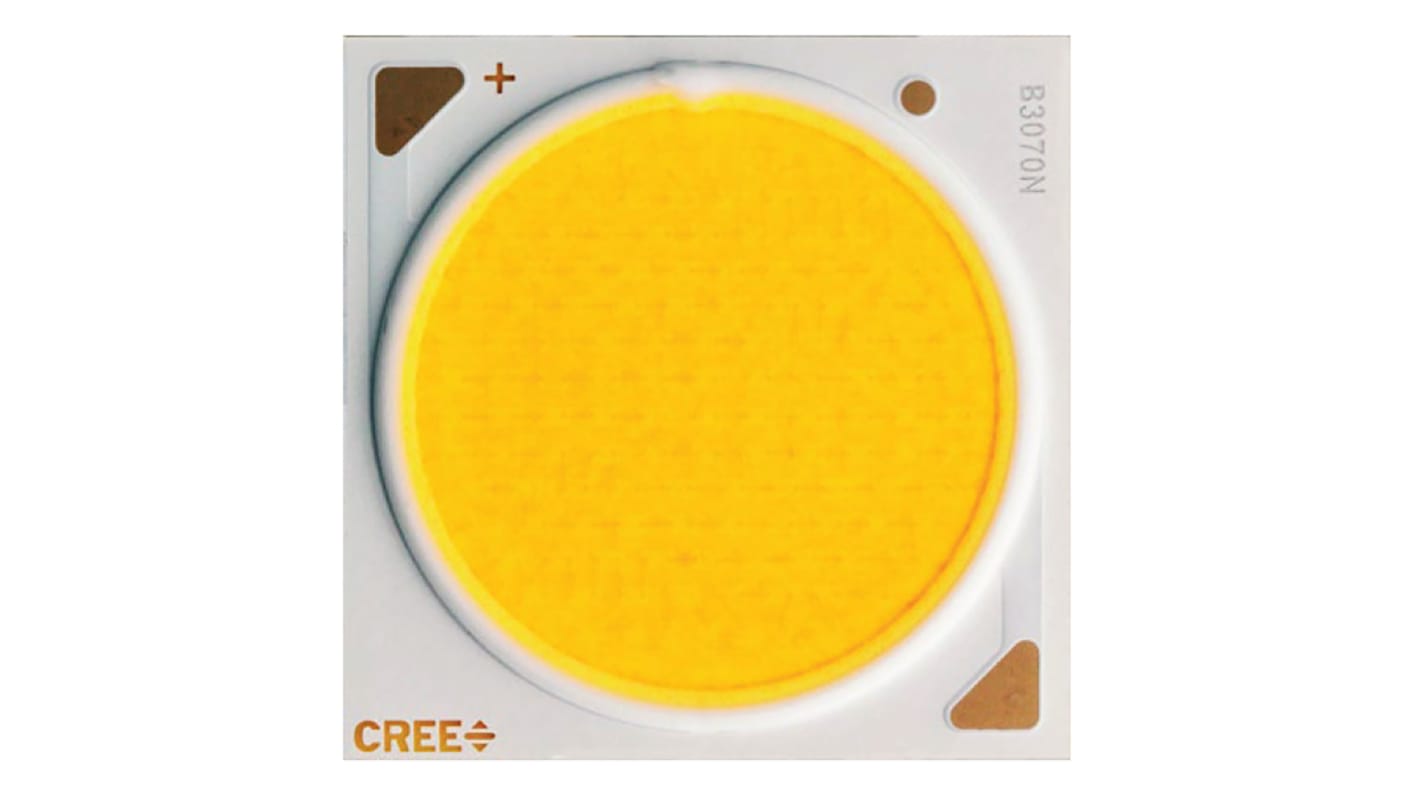 Cree LED CXB3070-0000-000N0UZ450G, CXB30 White CoB LED, 5000K 92CRI