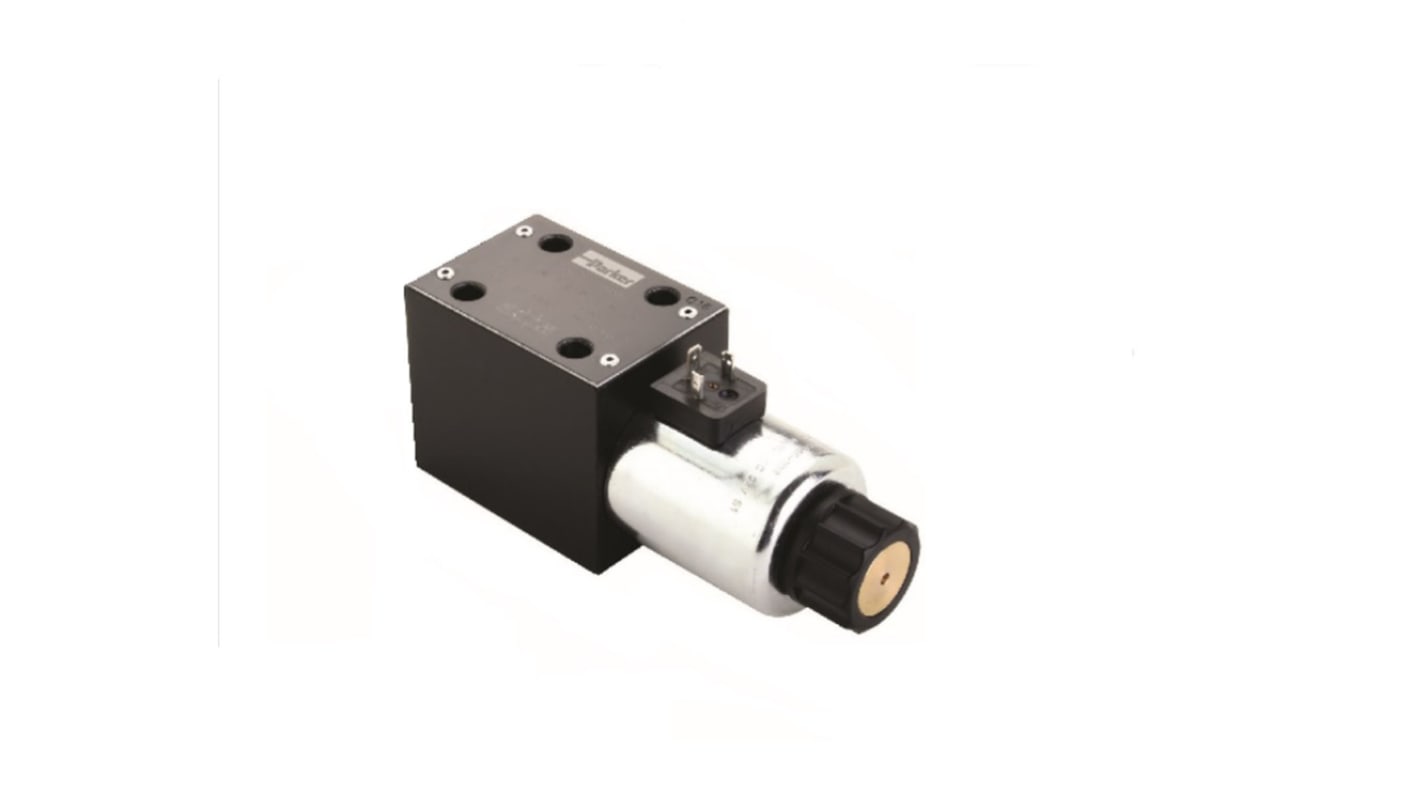 Parker, D1VW030HNYW Solenoid Actuated Directional Control Valve, CETOP 3, H, 110V ac