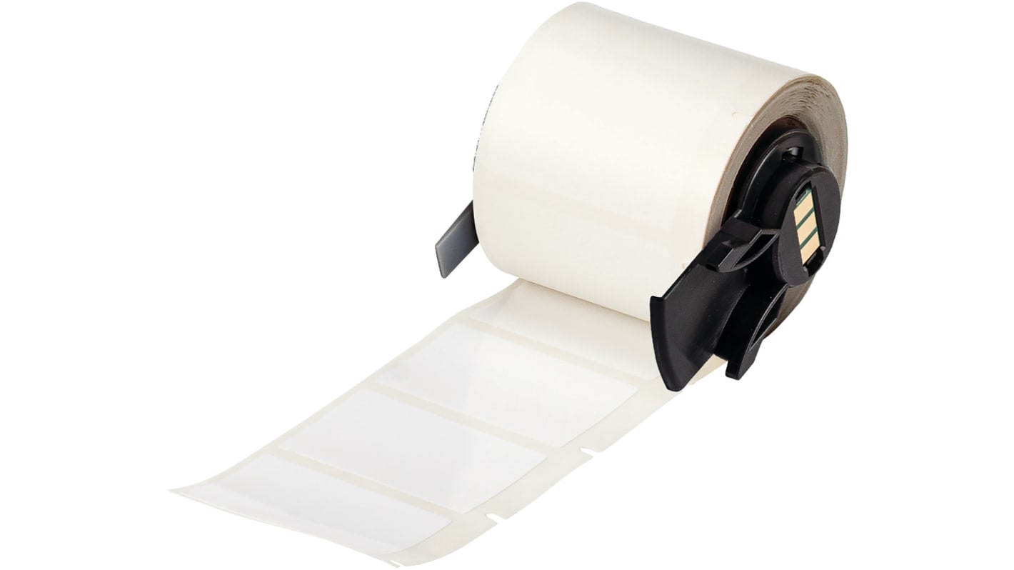 Brady B-423 Polyester Etikette auf Rolle H. 25.4mm B. 38.1mm für BMP61, BMP71, M611, TLS 2200, TLS-PC LINK 250 auf Weiß