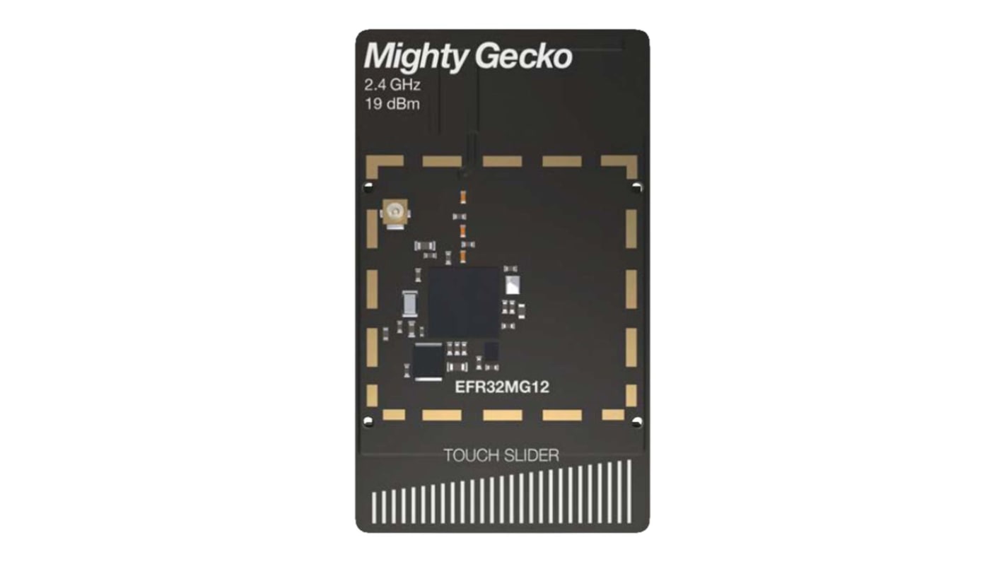 Strumento di sviluppo comunicazione e wireless Silicon Labs Mighty Gecko, 2.4GHz, Ricetrasmettitore RF