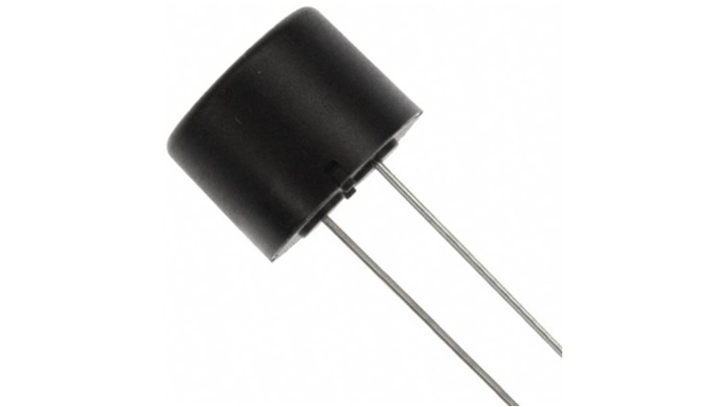 TDK Piezo Buzzer Niedrig, 70dB, PCB-Montage, 5V ac→30V ac, Extern, ø 14mm, 14 (Dia.) x 11mm