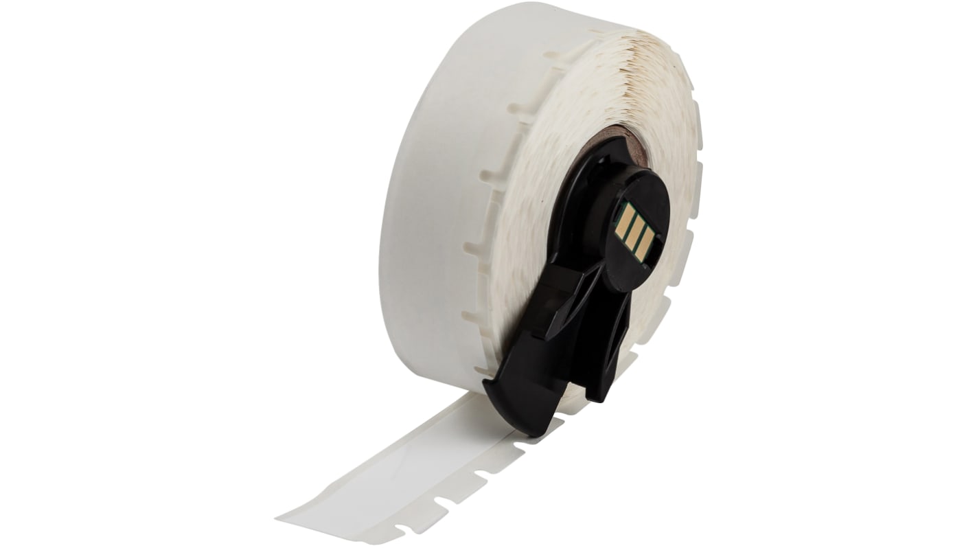 Brady B-422 Polyester White Cable Labels, 12.70mm Width, 1 Qty