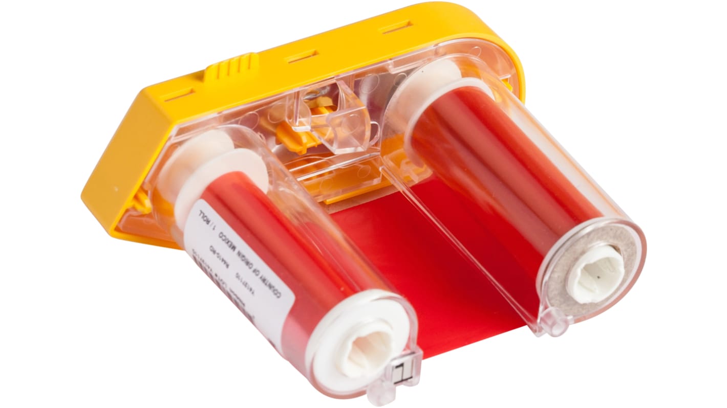 Brady M61-R4410-RD Red Label Printer Ribbon, 50mm Width