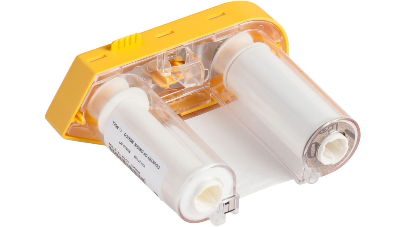 Brady M61-R4410-WT White Label Printer Ribbon, 50mm Width