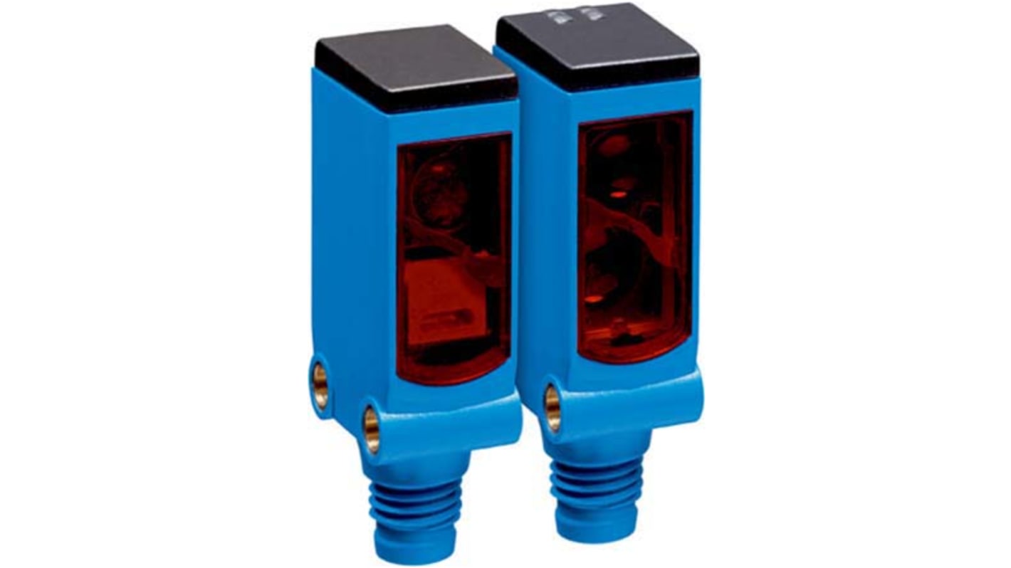 Rs-Online Sensore fotoelettrico Rettangolare SICK a fascio diretto rilevamento 0 → 60 m uscita PNP
