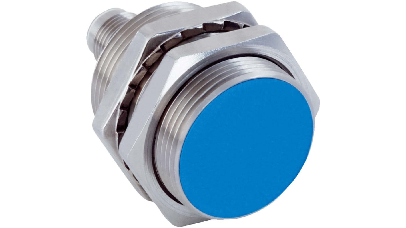 Sick Inductive Barrel Proximity Sensor, M30, 15 mm Detection, PNP NO+NC, 10 → 30 V dc