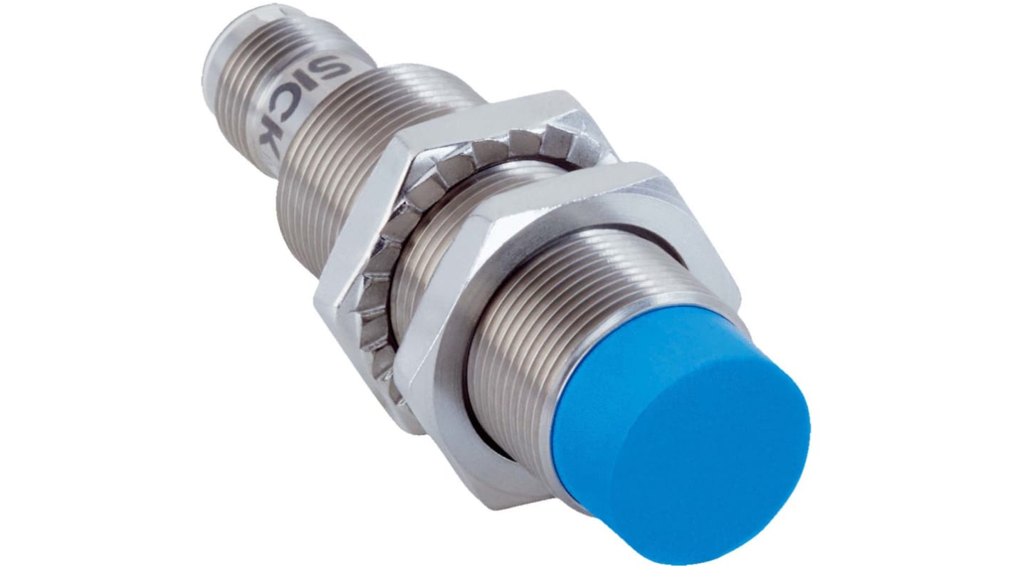 Rs-Online Sensore di prossimità Cilindro filettato SICK M18 rilevamento 12 mm 10 → 30 V c.c