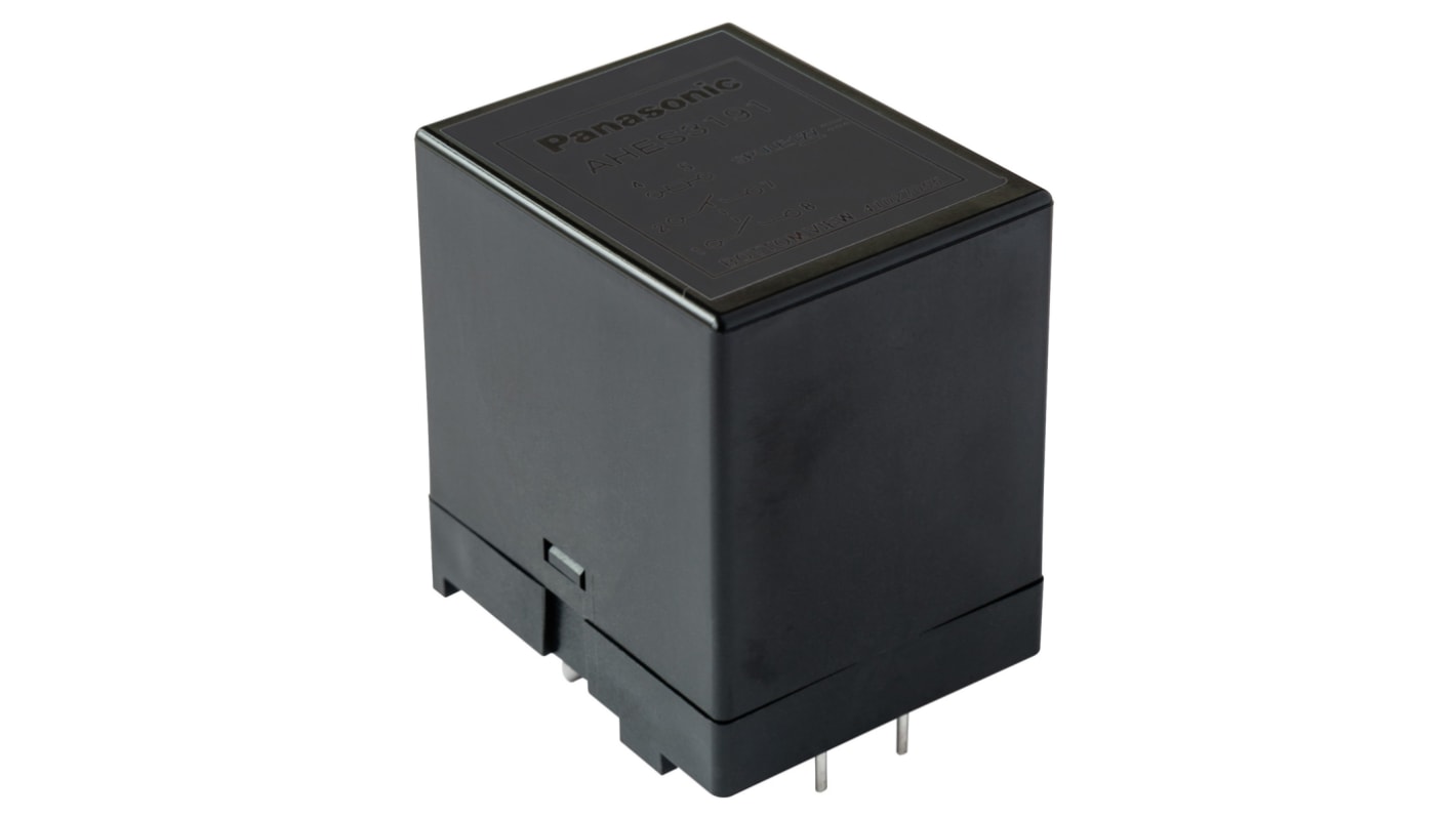 Relé de potencia sin enclavamiento Panasonic de 3 polos, DPST, SPST, bobina 24V dc, 35A, Montaje en PCB