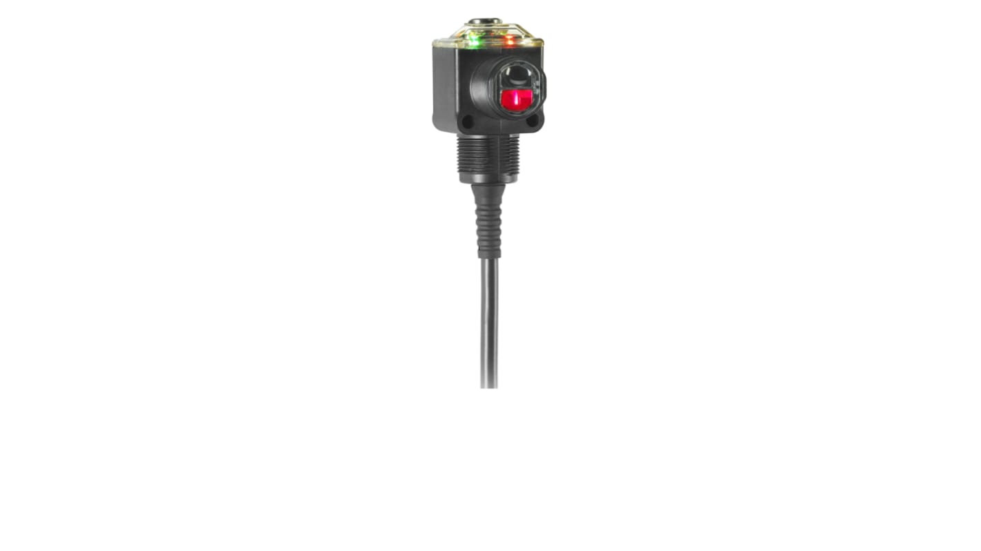 Rs-Online Sensore fotoelettrico Rettangolare Allen Bradley a diffusione rilevamento 500 mm uscita PNP