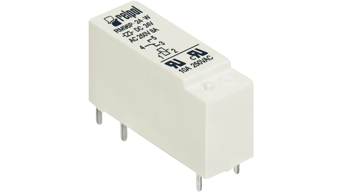 Relpol 9V dc Spule Printrelais 8A 360Ω 220 → 300mW Monostabiles Relais