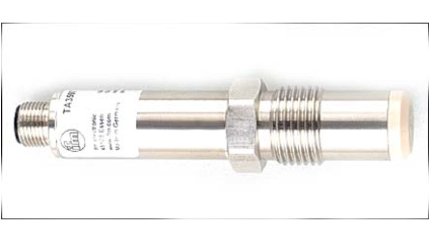 ifm electronic PT100温度传感器 RTD温度传感器, 探头Φ18mmx38mm, 0°C∼+100°C