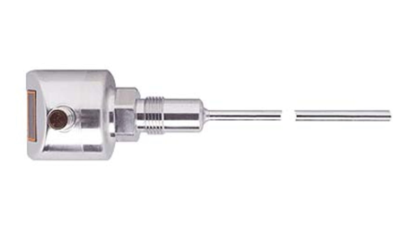 ifm electronic PT1000 RTD Sensor, 6mm Dia, 100mm Long, 4 Wire, G1/2, +150°C Max