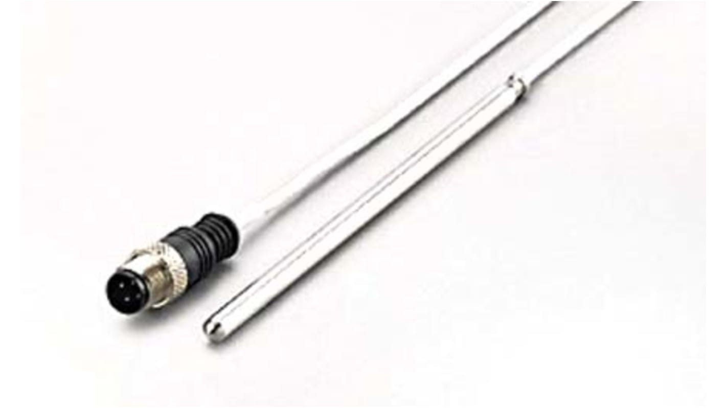 ifm electronic PT100 RTD Sensor, 6mm Dia, 150mm Long, Probe, +600°C Max