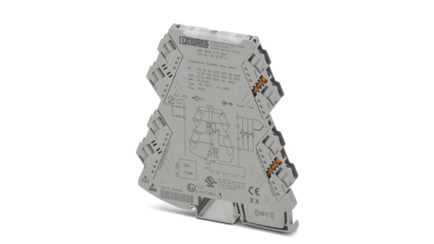 Phoenix Contact MINI MCR Series Signal Conditioner, RTD, Thermocouple Input, Transistor Output, 24V dc Supply, ATEX