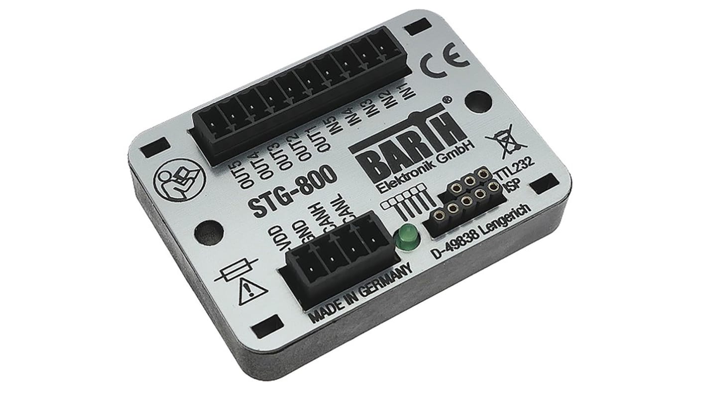 BARTH Lococube Mini-SPS SPS E/A-Modul, 5 Eing. Digital, PWM, Solid-State Ausg.Typ Analog, digital Eing.Typ für STG-800