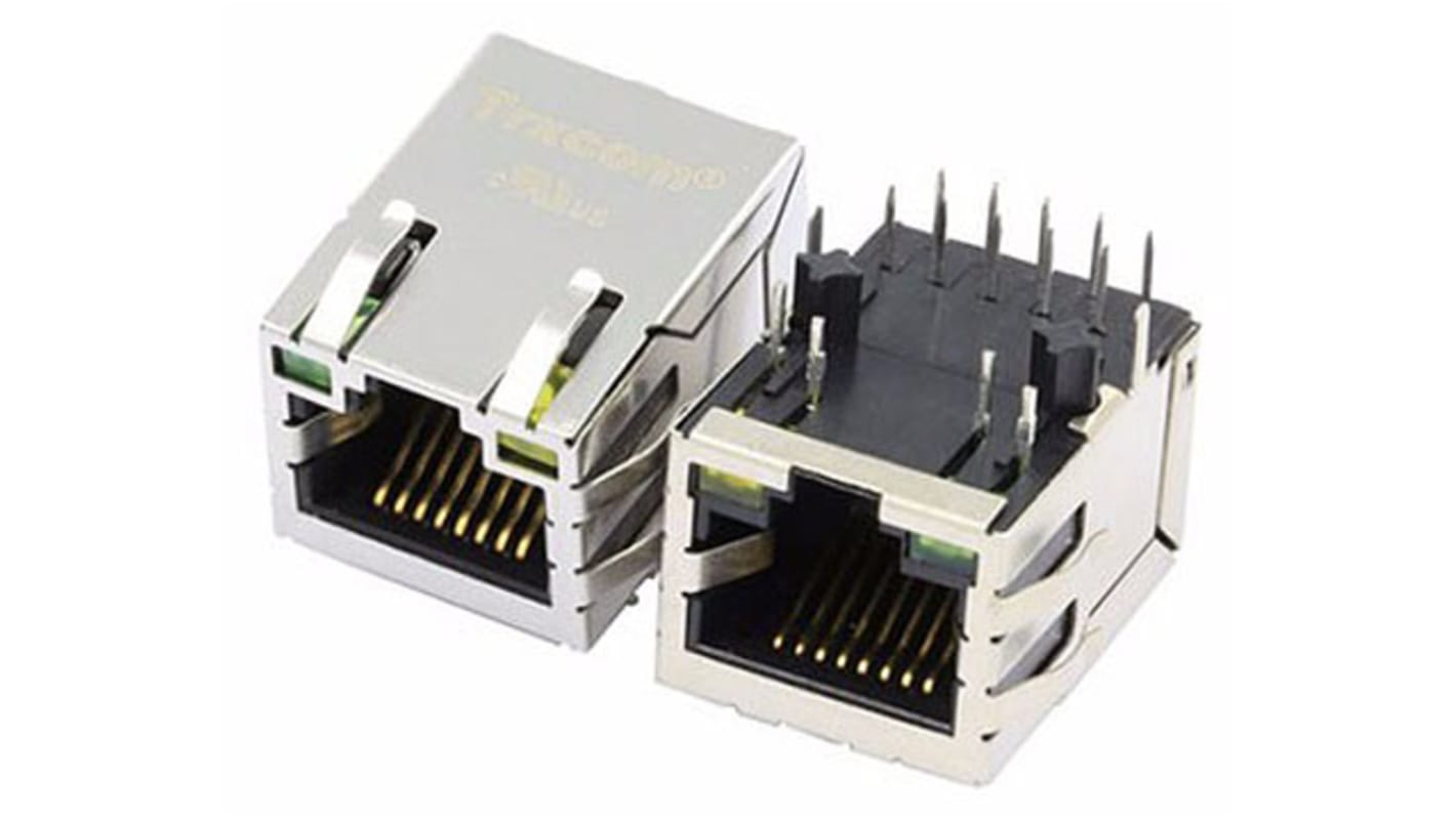 Wurth Elektronik LAN-Ethernet-Transformator Leiterplatte 1 Ports -1dB, L. 16.2mm B. 13.5mm
