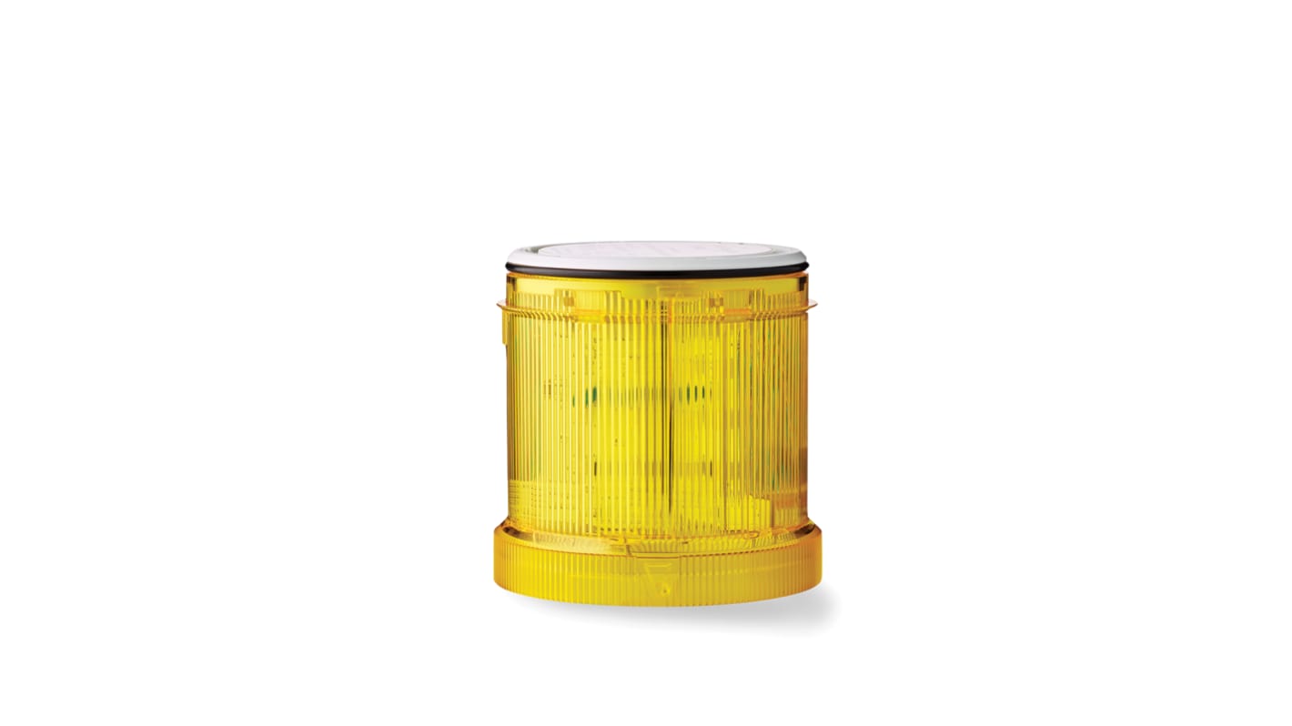 AUER Signal XLL Series Yellow Steady Effect Beacon Module for Use with Eco-Modul 70 LED Signal Towers, 12 → 250
