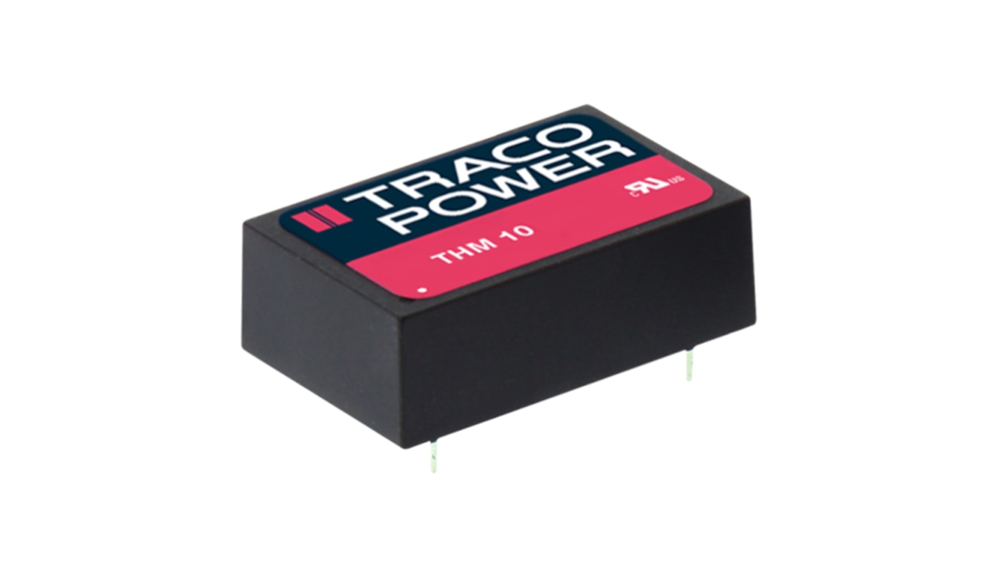 TRACOPOWER THM 10 DC/DC-Wandler 10W 5 V dc IN, 24V dc OUT / 416mA PCB-Montage 5kV ac isoliert