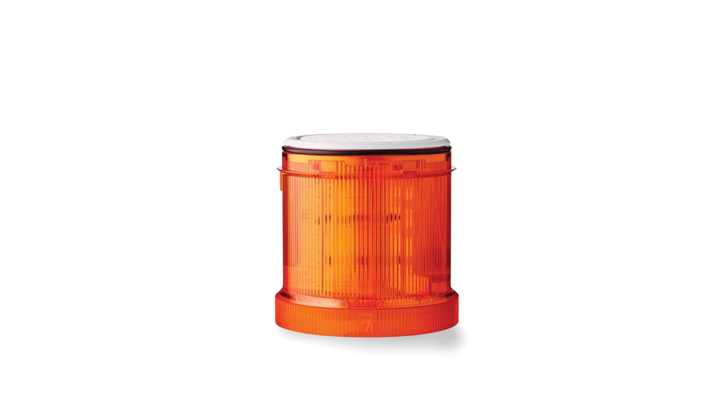 AUER Signal XDC Series Amber Steady Effect Beacon Module for Use with Eco-Modul 70 LED Signal Towers, 24 V ac/dc, LED