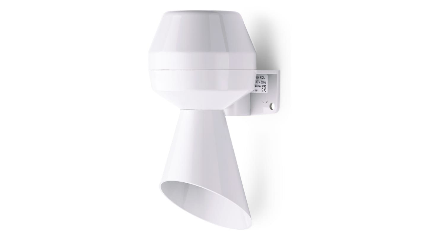 Avvisatore acustico AUER Signal, 230 V c.a., IP43, montaggio superficiale