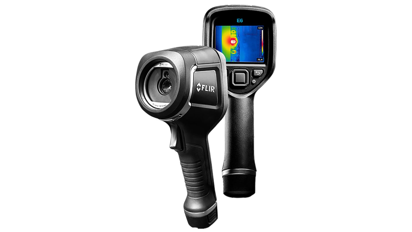 FLIR E6 Thermal Imaging Camera, -20 → +250 °C, 160 x 120pixel Detector Resolution