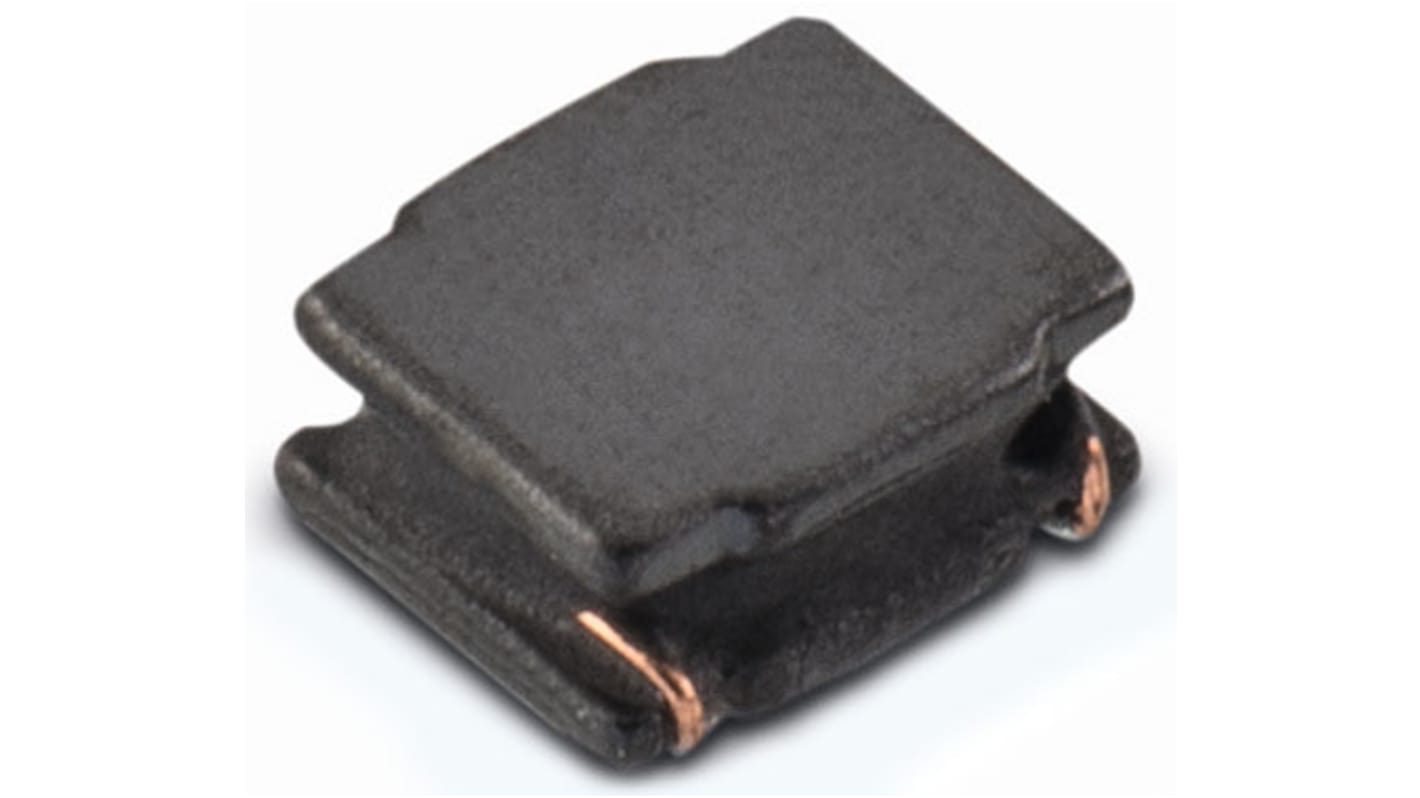 Wurth Elektronik 2010 (5025M)绕线电感, 0.68 μH, 1.8A, 63mΩ, ±20%容差, 屏蔽, 2 x 1.6 x 1mm, WE-LQS系列