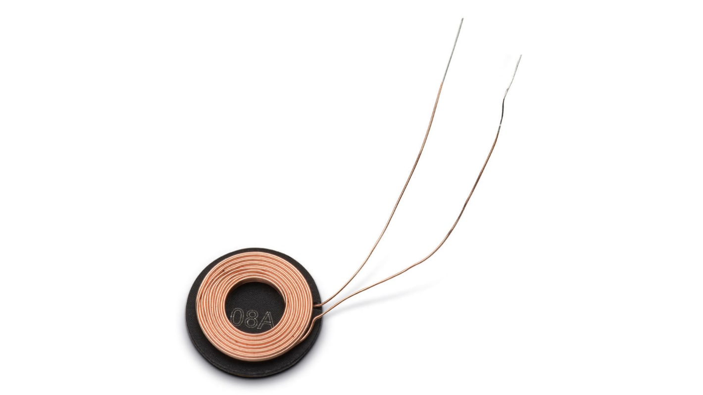 Bobine de charge sans fil Axial Wurth Elektronik, Noyau de ferrite, Dia. 10.3mm, 800mA, 500mΩ, 18 Facteur Q Récepteur
