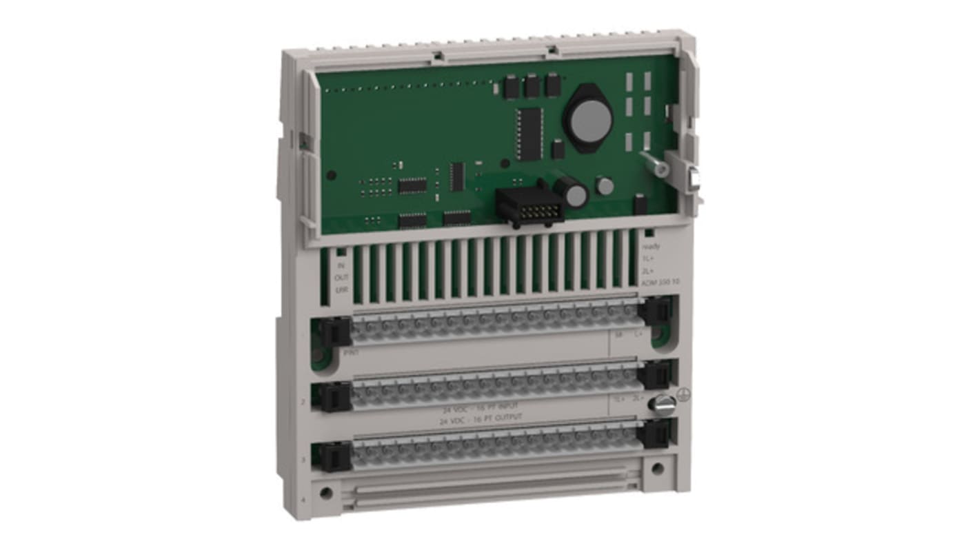 Schneider Electric PLC I/O Module, Discrete, Discrete, 24 V dc