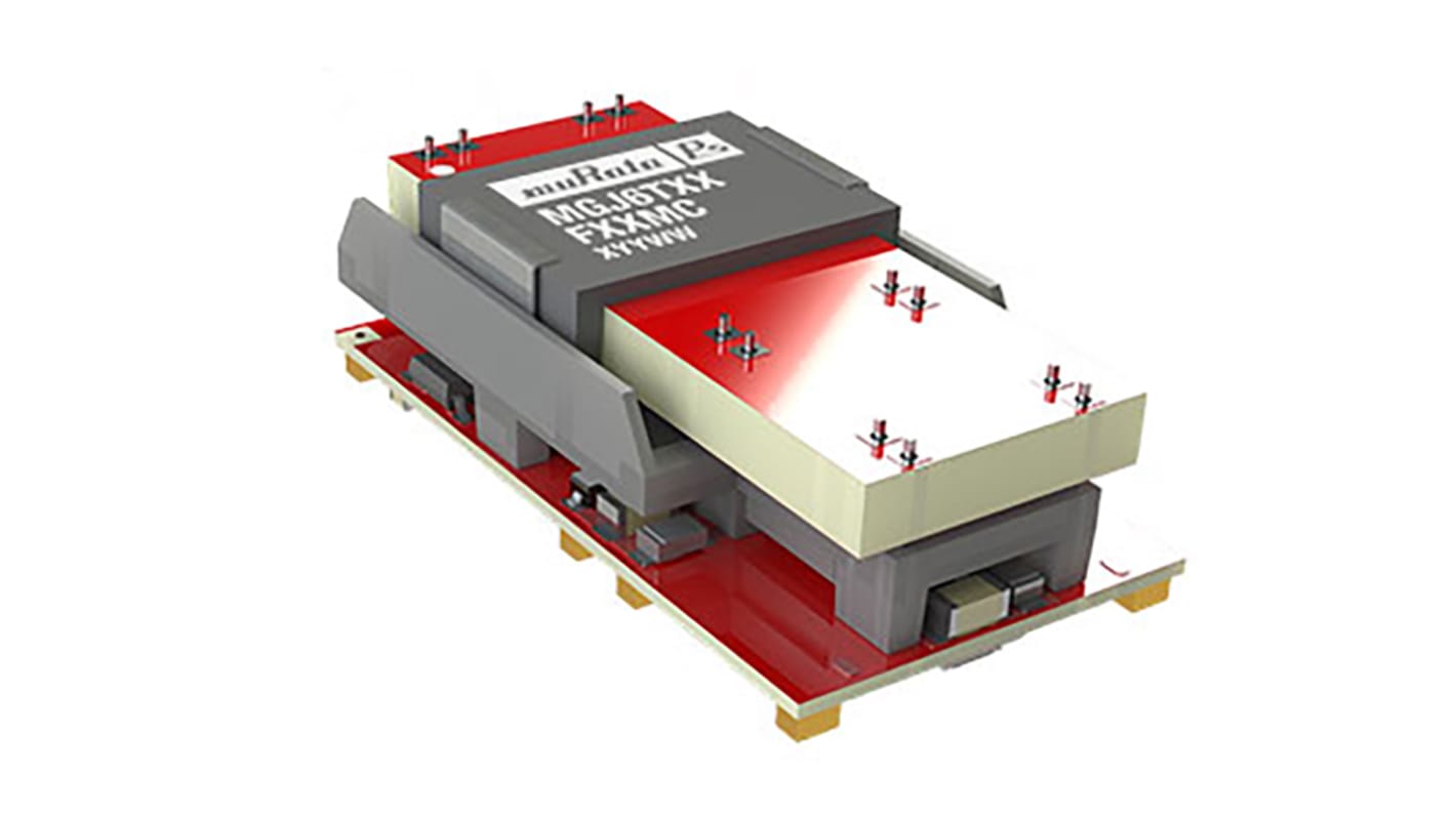 Murata Power Solutions MGJ6 Isolated DC-DC Converter, 24V dc/ 62.5 mA, 125 mA Output, 18 → 36 V dc Input, 1.5 W,