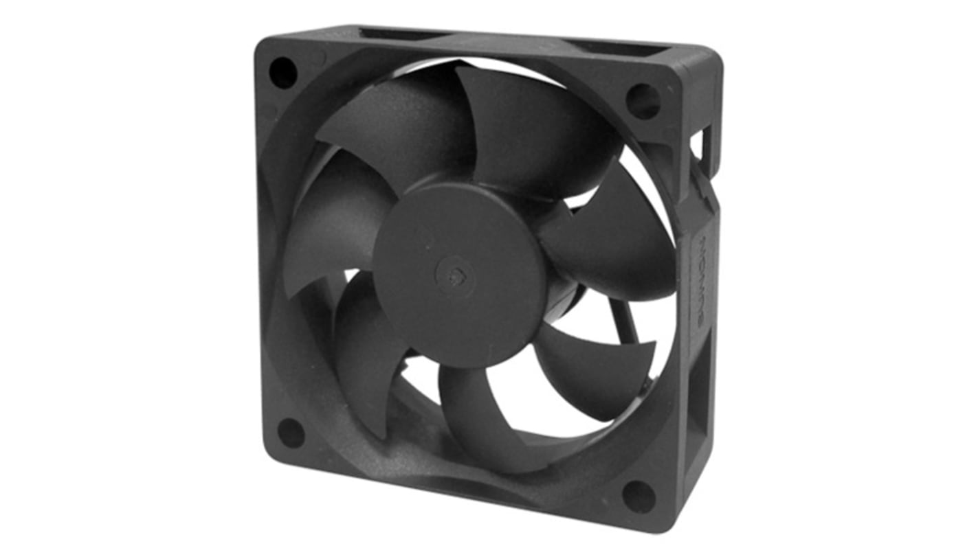Sunon MF Series Axial Fan, 24 V dc, DC Operation, 39.1m³/h, 1.32W, 55mA Max, 60 x 60 x 20mm