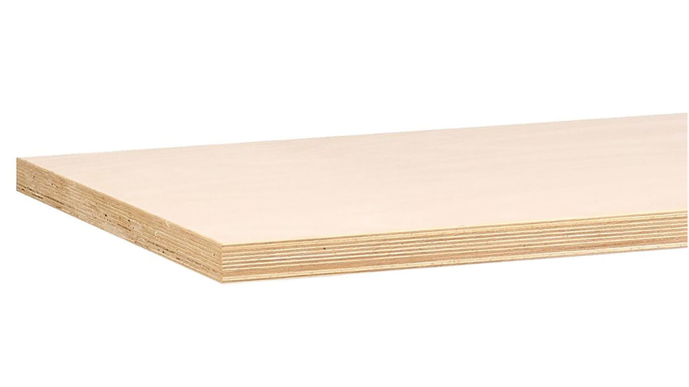 Treston Holz Arbeitsplatte 360kg max., 2000mm x 750mm x 40mm