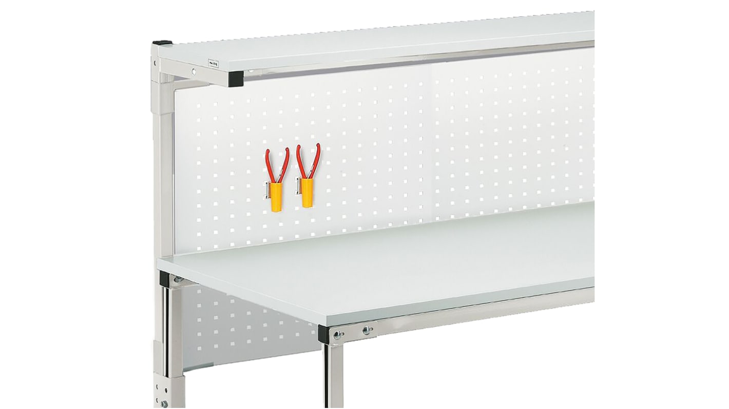 Treston 1415mm Perforated Panel, For Use With TPH715 Work Bench, TPH915 Work Bench, Work Benches