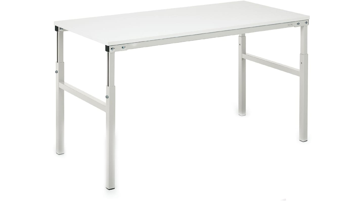 Treston TP712 ESD Workbench, 300kg Max Load, Adjustable Height, 650 → 900mm x 1200mm x 700mm