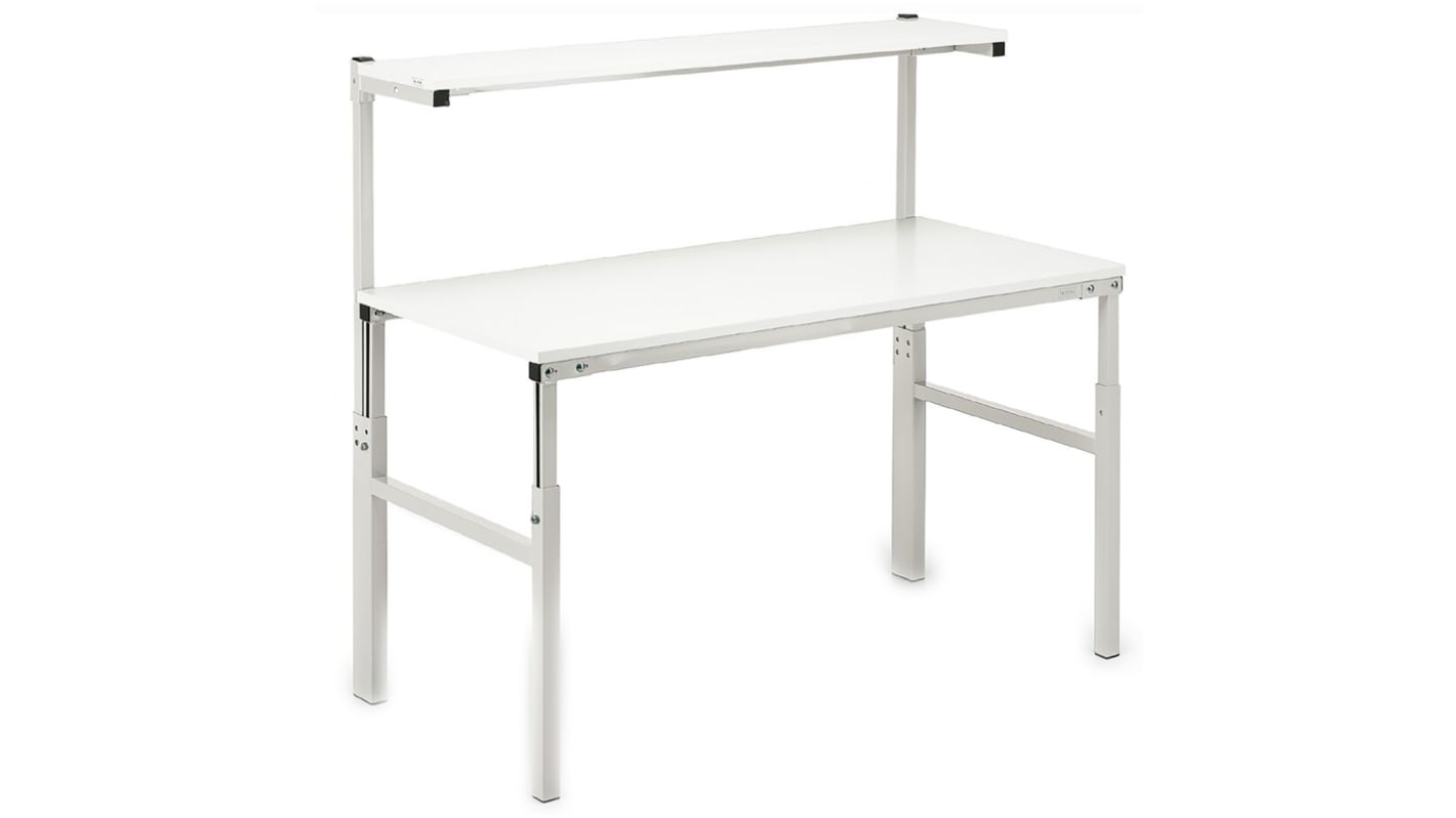 Treston TPH712 Workbench, 300kg Max Load, Adjustable Height, 650 → 900mm x 1200mm x 700mm