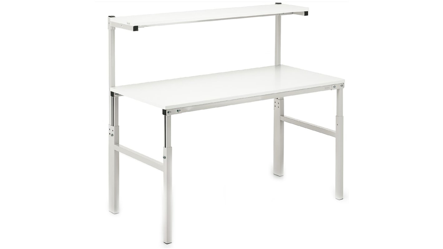 Treston Workbench, 300kg Max Load, Adjustable Height, 650 → 900 mm, 1080 → 1550 mm x 1800mm x 700mm